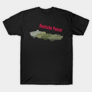 Who likes tanks! Evolution of German tanks T-Shirt